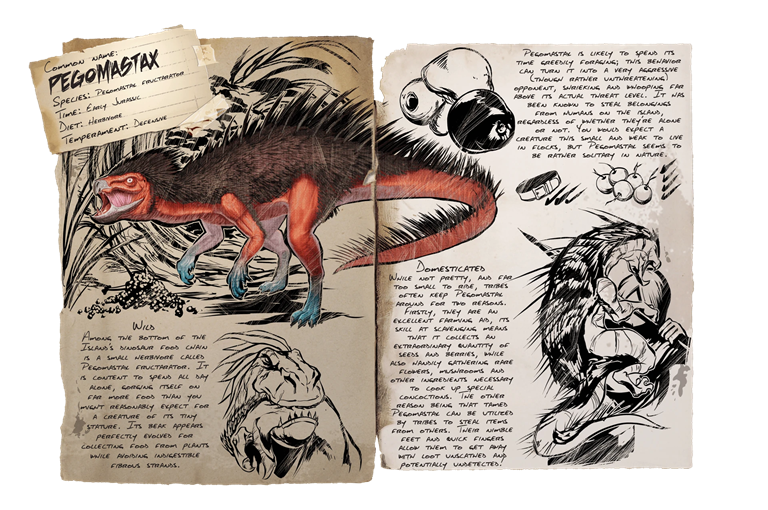 Pegomastax