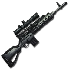 Fabricated Sniper Rifle