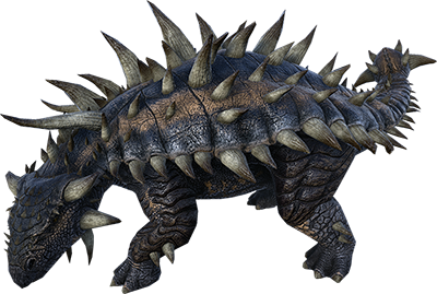 Plano Montura Ankylosaurus