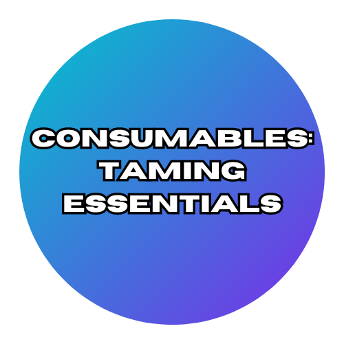 Consumables - Taming Essentials