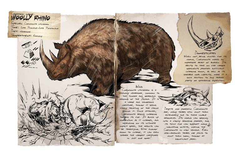Woolly Rhino
