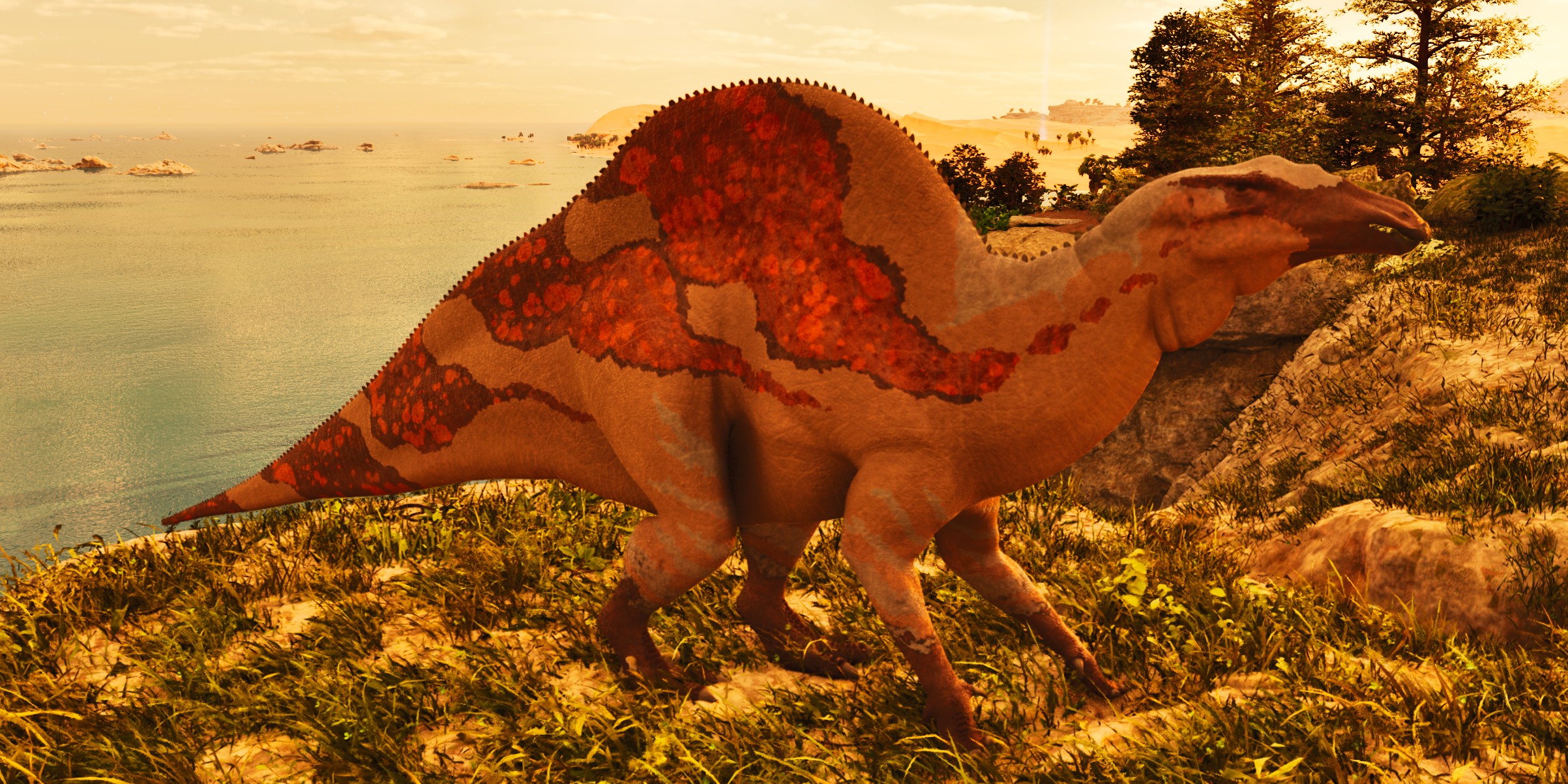 Scorched Ouranosaurus