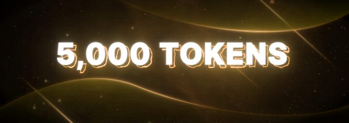 5,000 Tokens