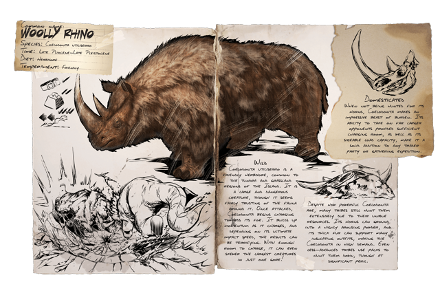 Woolly Rhino