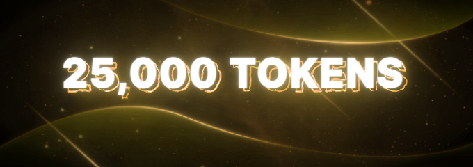 25,000 Tokens