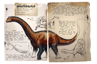 Brontosaurus (NO SADDLE)