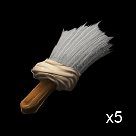 Dino Paint Brush x5