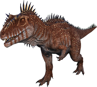 Plano Montura Carcharodontosaurus