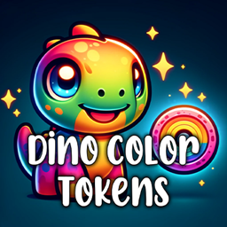 10 Dino Colour Tokens