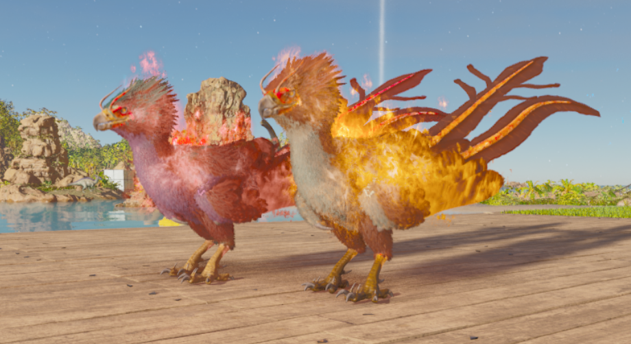 Phoenix breeding pair