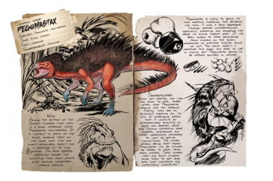 Pegomastax